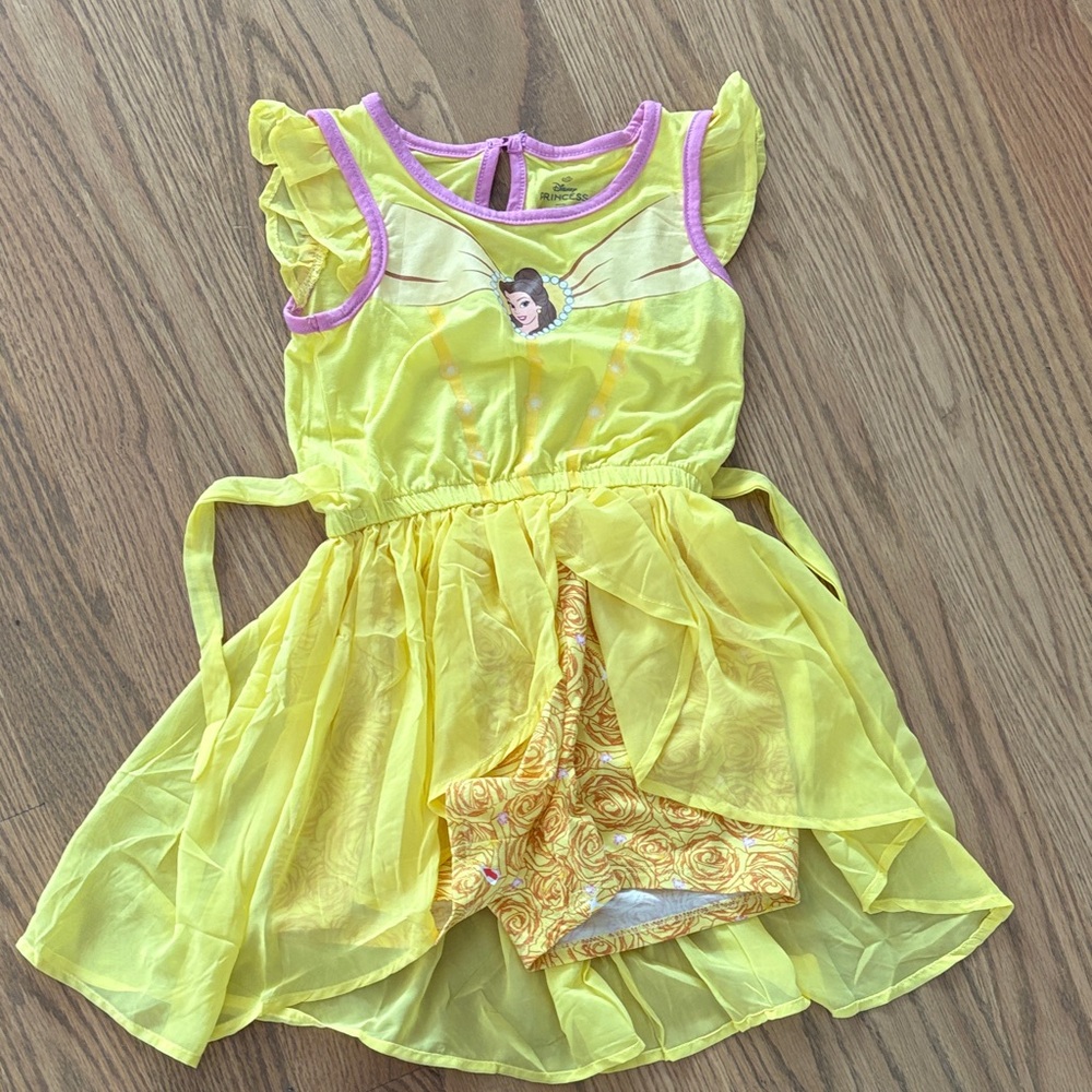 Yellow Princess Dress Costume for Kids
